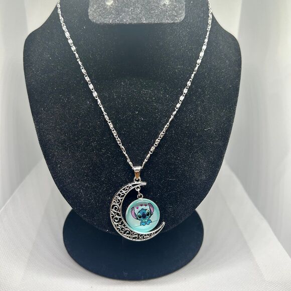 Disney Lilo and Stitch Necklace 20” Chain - Picture 2 of 4
